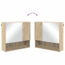 vidaXL Fürdőszoba bútor szett 4 pcs sonoma tölgy 61 x 35 x 64 cm