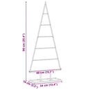 vidaXL Fém karácsonyfa állvánnyal Arany 90 cm Porszórt Acél