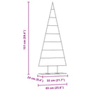 vidaXL Fém karácsonyfa állvánnyal Arany 150 cm Porszórt Acél