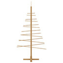 vidaXL Fából készült Karácsonyfa állvánnyal Barna 150 cm bambusz