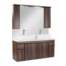 Bianco 130 komplett mosdó nélkül Aida dió