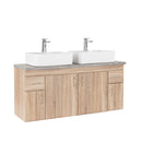 Bianco 130 alsó szekrény mosdó nélkül sonoma tölgy beton munkalappal