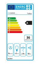 Ciarko Design Tubus Gold Steel fali páraelszívó