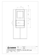 Ciarko Design Tubus Inox fali páraelszívó