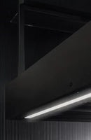 Ciarko Design MINIMAL 1 120 cm fekete sziget páraelszívó (panellal)