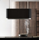 Ciarko Design MONO W 90 cm fekete sziget páraelszívó