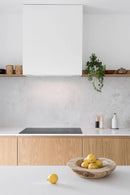 Ciarko Design AURA 74 cm fehér üveg beépíthető páraelszívó