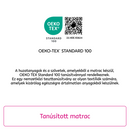 Matrac, habszivacs, 80x195, LEJSA