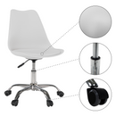 Irodai szék, fehér, DARISA NEW