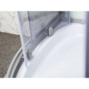 Evora White 90 hátfalas zuhanykabin zuhanytálcával, 90x90x205 cm