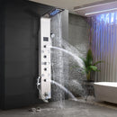 Aquapro hidromasszázs zuhanypanel króm