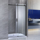 Bold görgős zuhanyajtó 120x195 cm fekete