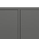 Boxie 2 ajtós fali szekrény 80x80x37 cm antracit