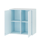 Boxie 2 ajtós fali szekrény 80x80x37 cm kék