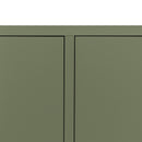Boxie 2 ajtós fali szekrény 80x80x37 cm zöld
