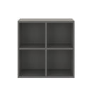 Boxie nyitott fali szekrény 80x80x37 cm antracit