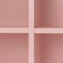 Boxie nyitott fali szekrény 80x80x37 cm pink