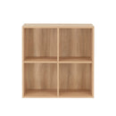 Boxie nyitott fali szekrény 80x80x37 cm sonoma tölgy