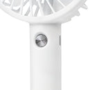 Galar kézi hordozható usb ventilátor tartóval 4 W 1200 mAh fehér