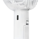 Galar kézi hordozható usb ventilátor tartóval 4 W 1200 mAh fehér