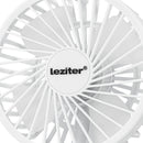 Galar kézi hordozható usb ventilátor tartóval 4 W 1200 mAh fehér