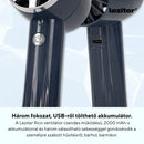 Rico kézi hordozható usb ventilátor 5 W 2000 mAh fekete