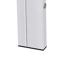 Ezra 120 cm szögletes üveg étkezőasztal fehér