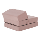 Összecsukható matrac/fotel, 2v1, rózsaszín, PELOS