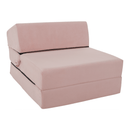 Összecsukható matrac/fotel, 2v1, rózsaszín, PELOS