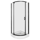 Splash Black 90 íves zuhanyabin zuhanytálcával