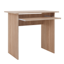 Számítógépasztal, sonoma tölgyfa, VERNER NEW