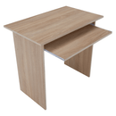 Számítógépasztal, sonoma tölgyfa, VERNER NEW