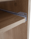 Számítógépasztal, sonoma tölgyfa, VERNER NEW