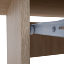 Számítógépasztal, sonoma tölgyfa, VERNER NEW