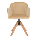 Forgószék, bézs/bükk, DALIO