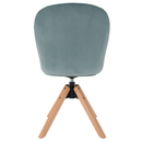 Forgószék, Velvet szövet, neomint/bükk, DALIO