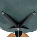 Forgószék, Velvet szövet, neomint/bükk, DALIO