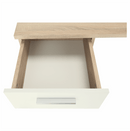 Számítógépasztal, sonoma tölgyfa/fehér, EGON