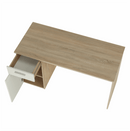 Számítógépasztal, sonoma tölgyfa/fehér, EGON