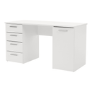 Íróasztal, fehér, EUSTACH