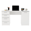Íróasztal, fehér, EUSTACH