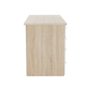 íróasztal, tölgy sonoma/fehér, EUSTACH