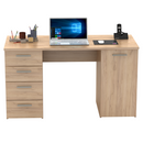 Íróasztal, artisan tölgy, EUSTACH