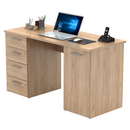 Íróasztal, artisan tölgy, EUSTACH