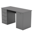 Íróasztal, grafit, EUSTACH