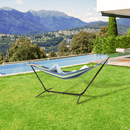 Függőágy, türkiz/kék/zöld, EVANA NEW -  single