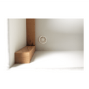 Boxspring típusú ágy 180x200, világosszürke, FERATA KOMFORT