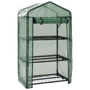 vidaXL háromszintes mini melegház 69 x 49 x 125 cm