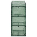 vidaXL háromszintes mini melegház 69 x 49 x 125 cm