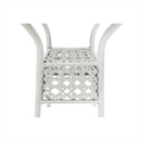 Kerti rattan szett 1+2, fehér, JENAR